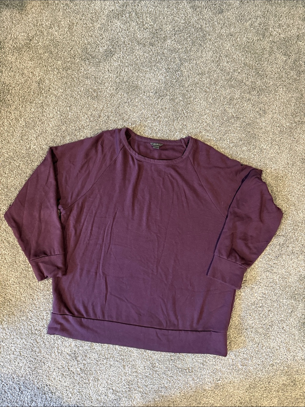 Eddie Bauer Women's Crewneck Sweatshirt - Plum
